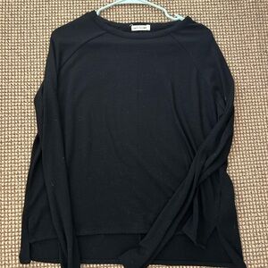 Rag & Bone Black Knit Top